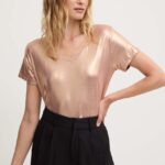 Answear Lab tricou femei, culoarea roz