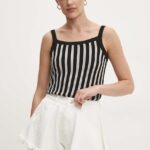 Answear Lab top femei, culoarea negru
