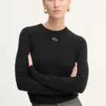 Diesel pulover de lana M-AREESAX femei, culoarea negru, light, A13013.0GEAY