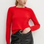 BOSS pulover de lana femei, culoarea bej, light, 50492551