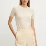 BOSS pulover de lana femei, culoarea galben, light, 50492857
