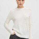 G-Star Raw pulover de lana femei, culoarea bej, light
