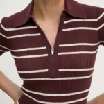 A.L.C. pulover femei, culoarea bordo, light, 7SWTP00620