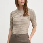 Dkny pulover culoarea bej, light, P4GSAR10