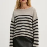 Drykorn pulover de lana femei, culoarea gri, light, 424038 88583