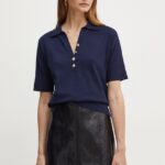 Marella pulover femei, culoarea albastru marin, light, 2423366294200