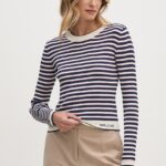 Pepe Jeans pulover INES femei, culoarea bej, light, PL702169