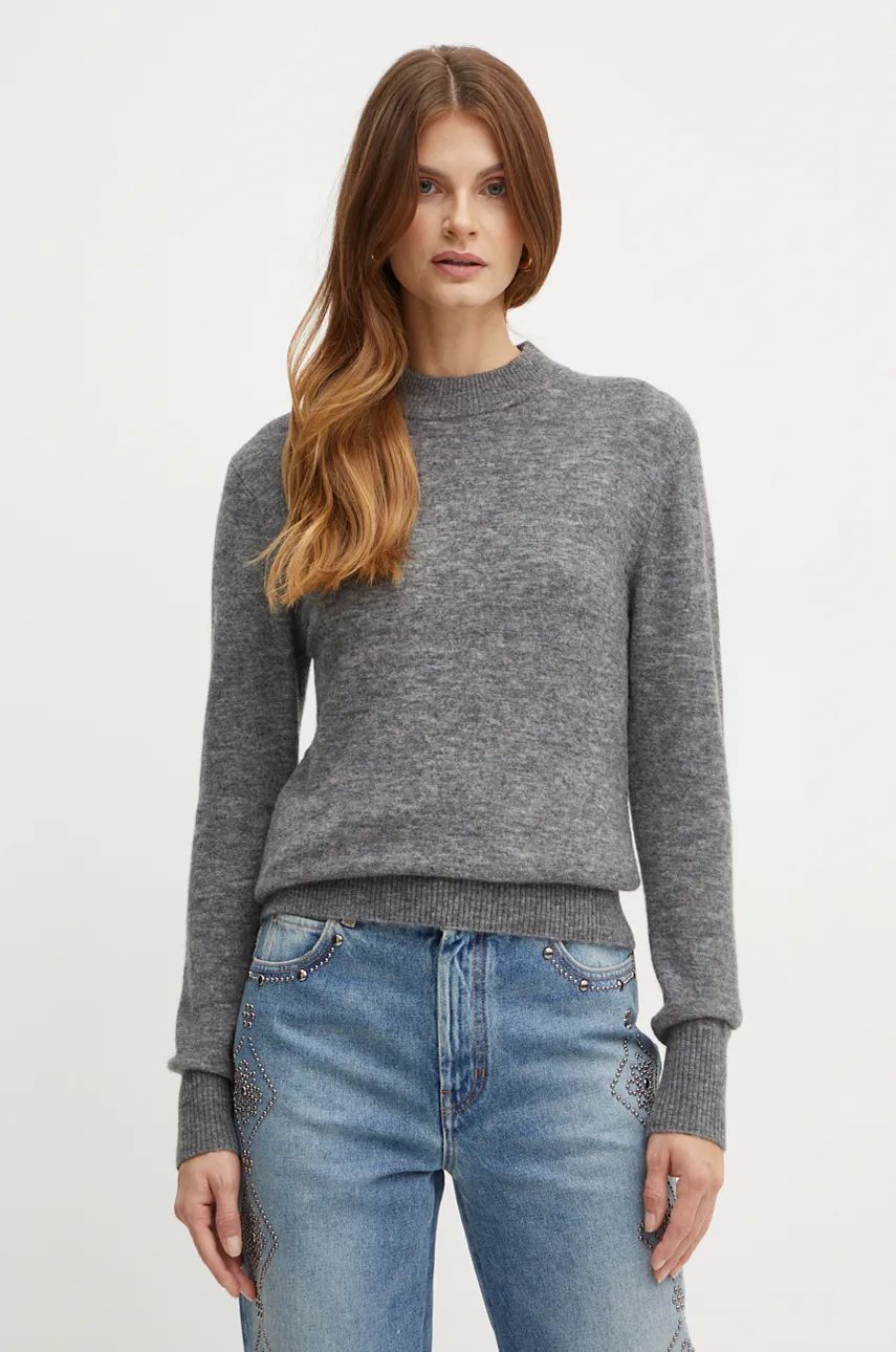 AW24-SWD0WH-90Y_F1 Marella pulover de lana femei, culoarea gri, 2423366092200 - imagine 1