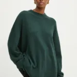 BOSS pulover de casmir culoarea verde, light, cu turtleneck, 50524052