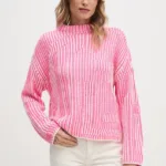 OUI pulover femei, culoarea roz, 89582