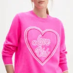 FROM FUTURE pulover de casmir culoarea roz, WPR02209