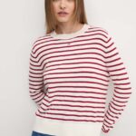 Tommy Jeans pulover femei, culoarea rosu, light, DW0DW17254