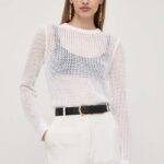 MICHAEL Michael Kors pulover femei, culoarea bej