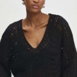 Answear Lab pulover culoarea negru