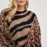 Answear Lab pulover de lana culoarea maro