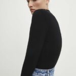 Answear Lab pulover de casmir culoarea negru, light
