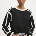 Answear Lab pulover din amestec de lana femei, culoarea negru
