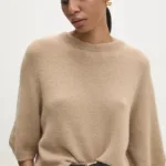 Answear Lab pulover de lana culoarea maro