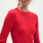 Answear Lab pulover femei, culoarea rosu, light
