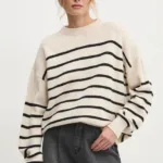 Answear Lab pulover din amestec de lana femei, culoarea negru, light