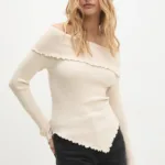 Answear Lab pulover femei, culoarea bej, light