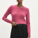 Answear Lab pulover femei, culoarea roz, light