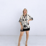 Bluza stilizata crem Mallorca