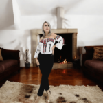 Corset tip ie cu broderie Chryse 3
