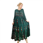 Rochie Traditionala cu broderie Sonora 2