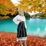 Set traditional format din catrinta , brau si ie - Hera 8