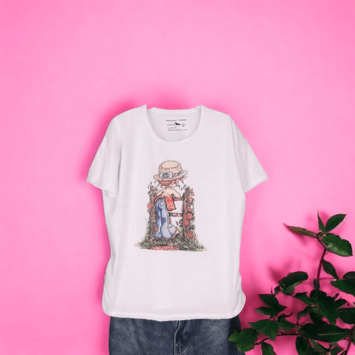 tricou-dama-cu-fetite-alb-10-copie-157995 Tricou Dama cu Fetite Alb 11 - imagine 1