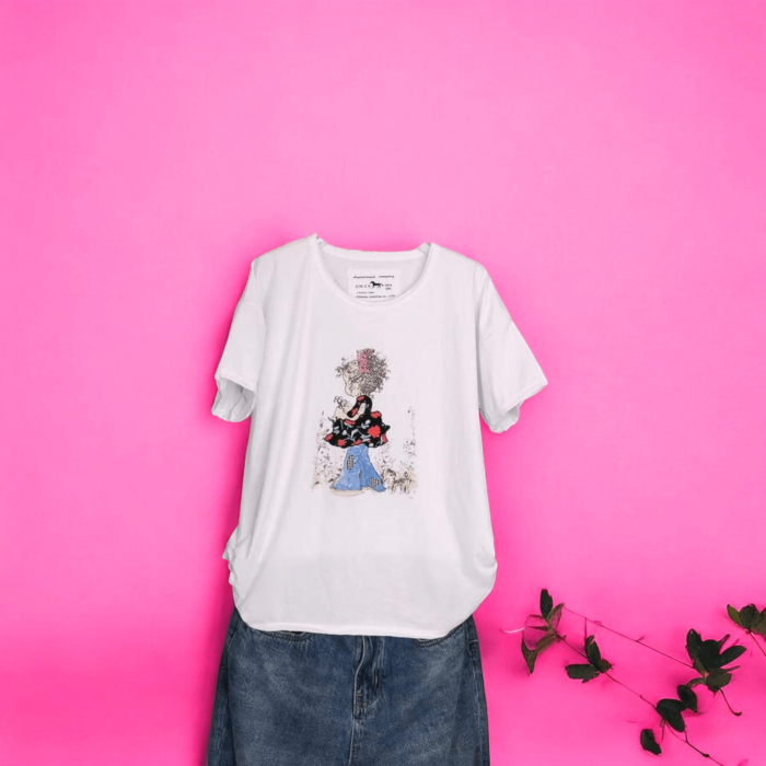 tricou-dama-cu-fetite-alb-13-copie-558730 Tricou Dama cu Fetite Alb 14 - imagine 1