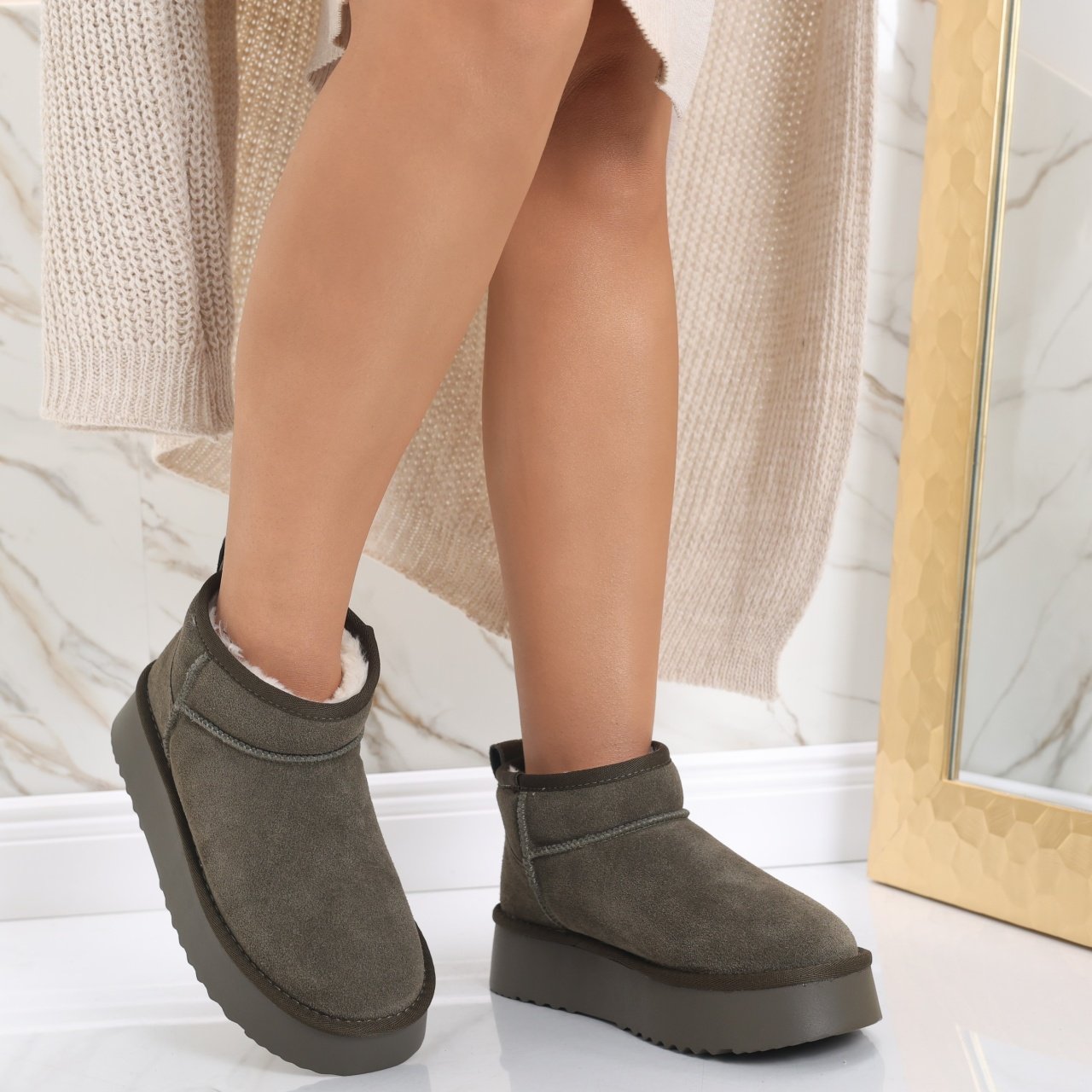 cizme-dama-imblanite-kaki-din-piele-naturala-intoarsa-zirana24828 Cizme Dama Imblanite Kaki din Piele Naturala Intoarsa Zirana - imagine 1