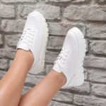 Pantofi dama casual Albi din Piele Naturala Brynin - imagine 2
