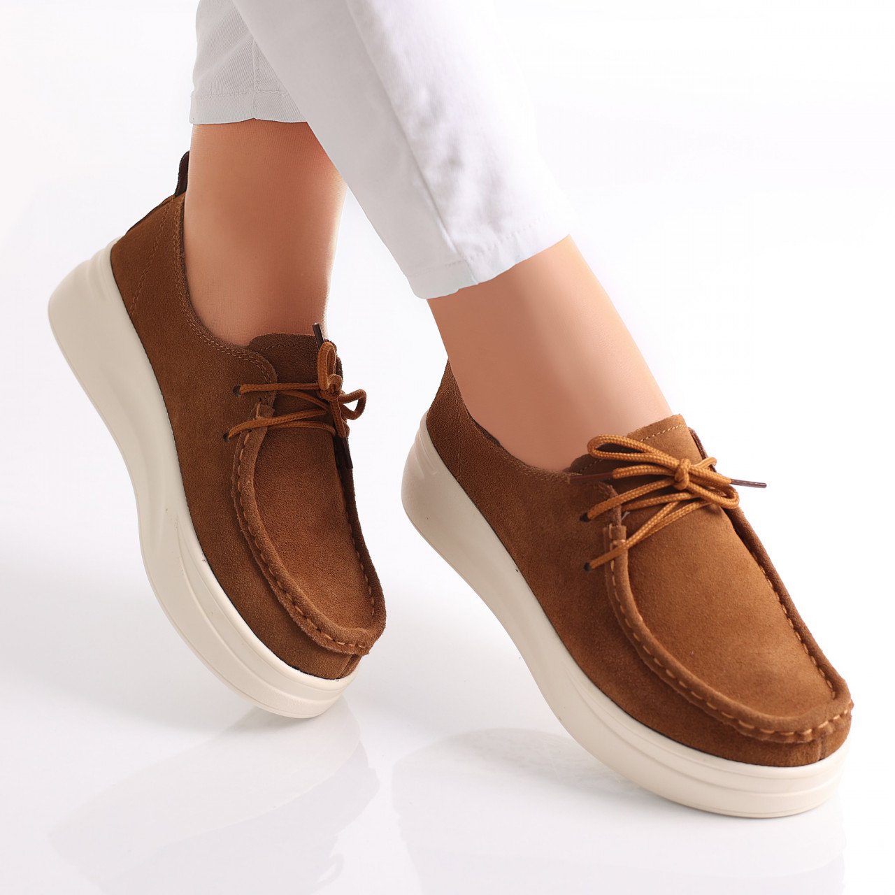 pantofi-dama-casual-cmei-din-piele-naturala-intoarsa-derina18226 Pantofi dama casual Cmei din Piele Naturala Intoarsa Derina - imagine 1