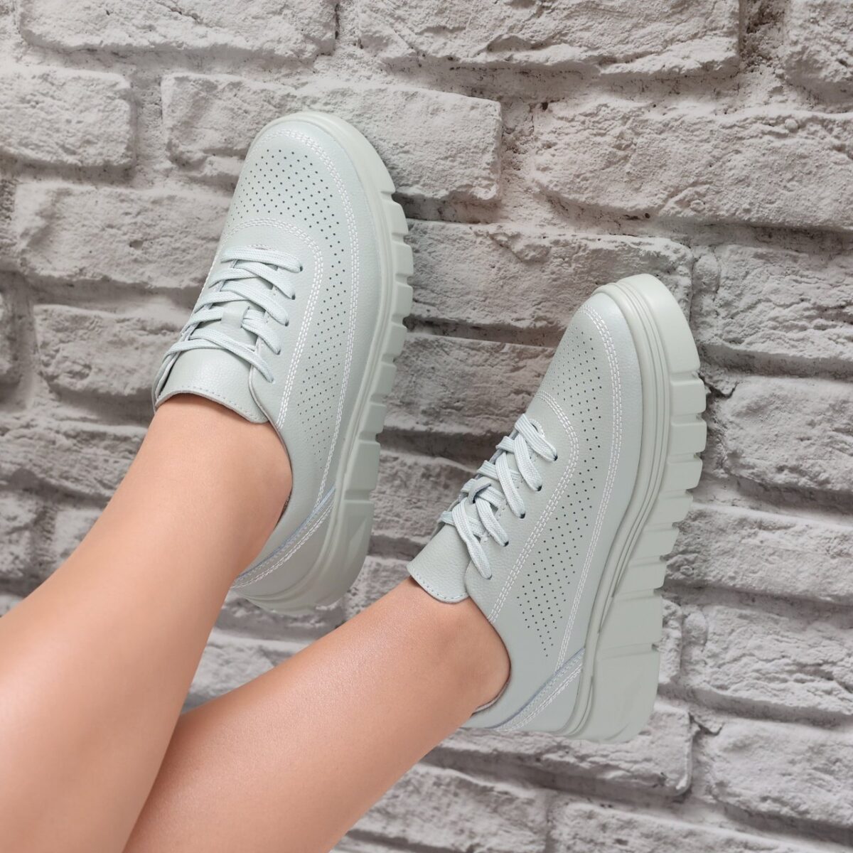 Pantofi dama casual Vegzi din Piele Naturala Brynin - imagine 2