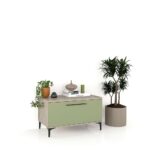 Comoda CUBO 90, 1U, Italian, Oak, Pesto