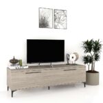 Comoda TV CUBO 180, 2U, Italian, Oak