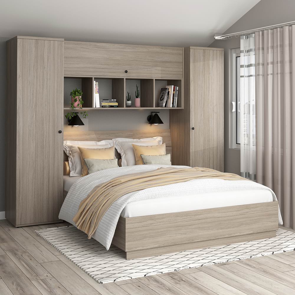 Dormitor-AMBRO-4-Oak Dormitor AMBRO 4, Oak - imagine 1
