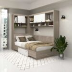 Dormitor colt AMBRO 7, Oak, Alb