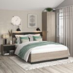 Dormitor AMBRO 1, Oak, Antracit