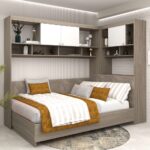 Dormitor colt ALESSIO 1, Oak, Alb