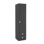 Dulap depozitare haine LINEA 45, A52, H200, 1U-151, 2S BU, Antracit