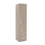 Dulap depozitare haine LINEA 45, A52, H200, 1U-151, 2S BU, Oak