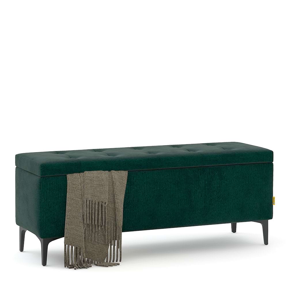 Lada-depozitare-Georgia-120x30-Catifea-Verde Lada depozitare GEORGIA 120x40, Catifea Verde - imagine 1