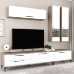 Mobilier Living CUBO A270, Italian, Oak, Alb