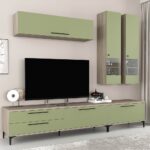 Mobilier Living CUBO A270, Italian, Oak, Pesto