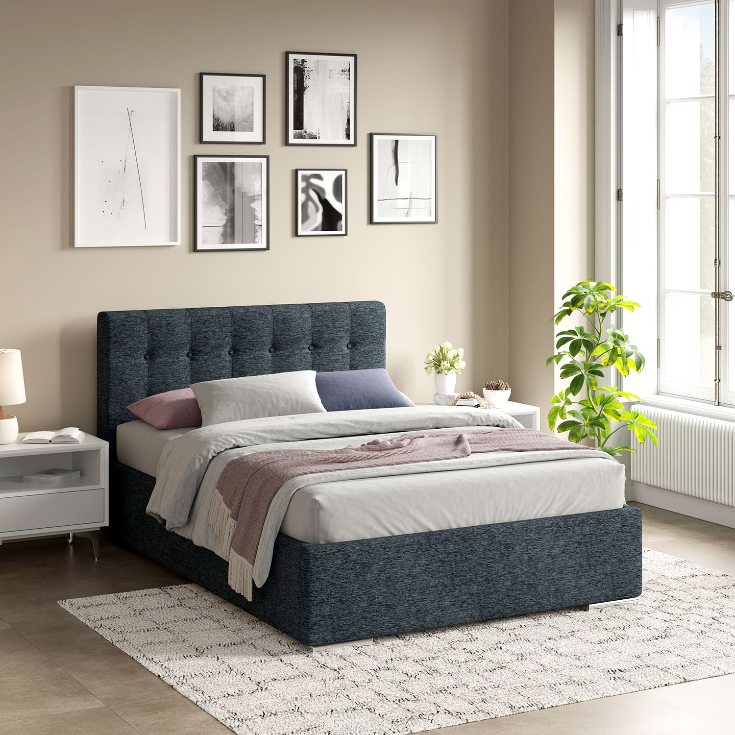 Pat-tapitat-GEORGIA-Clasic-tablie-H107-140x200-somiera-stofa-Verita-Albastru-V76_m12j-ep_dq2x-nd Pat tapitat GEORGIA Clasic, 180x200, H107, somiera, Stofa Albastru V76 - imagine 1