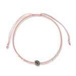Bratara cu snur Orange Sea Snail