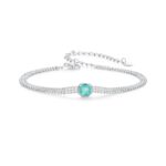 Bratara din argint Lush Crystal